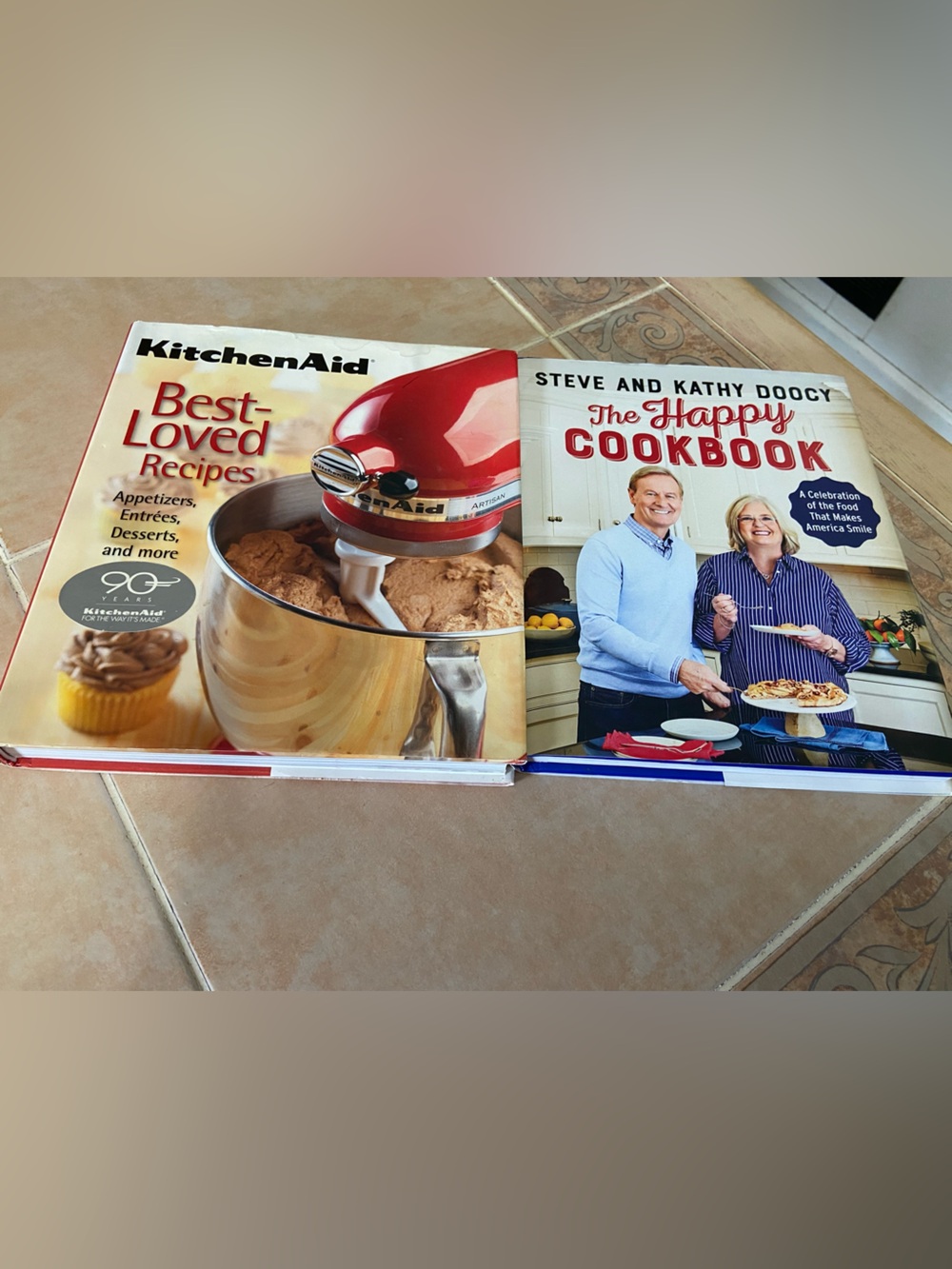 Kitchen Aid & The Happy Cookbook Set-2 books